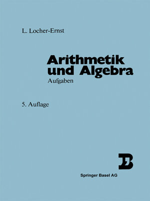 cover image of Arithmetik und Algebra
